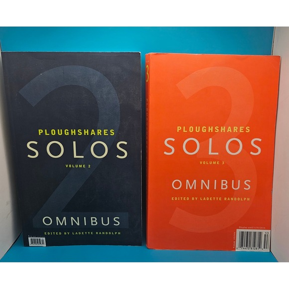 Ploughshares Solos Omnibus Volume 2 & 3 Literary Journal Books - Picture 1 of 3